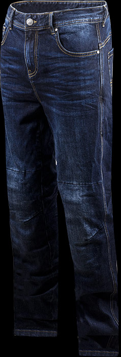 LS2 Kleding - Vision EVO - Jeans blauw - Achteraanzicht